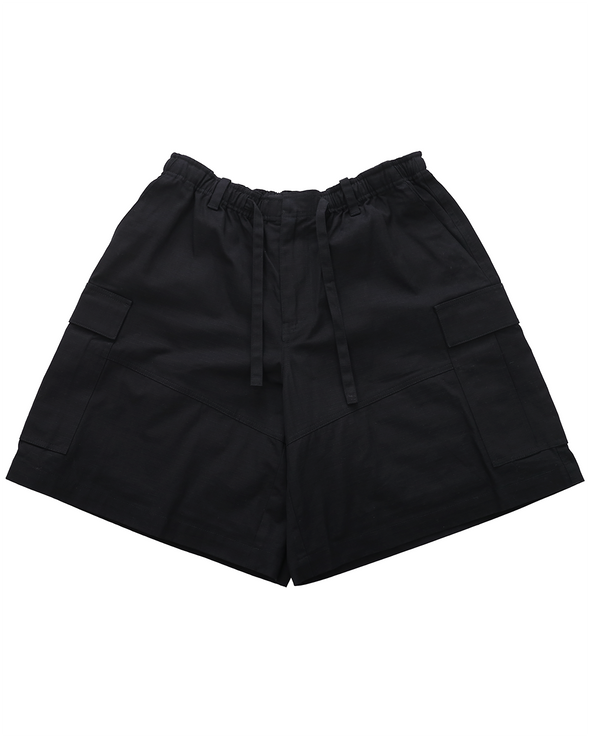 DOUBLE CARGO TROUSERS (BLACK)