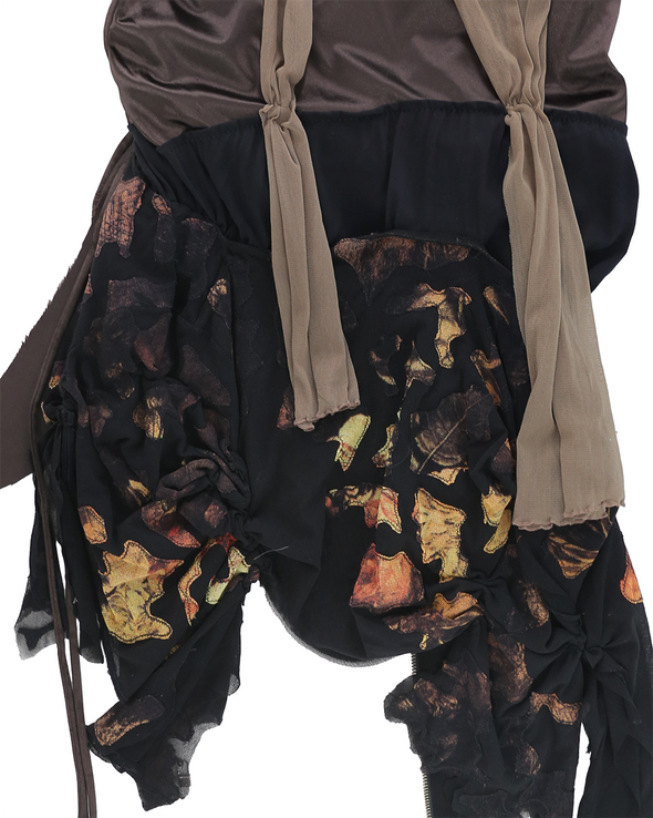 STRAND SKIRT (CHOCOLATE) RADD LOUNGE 限定