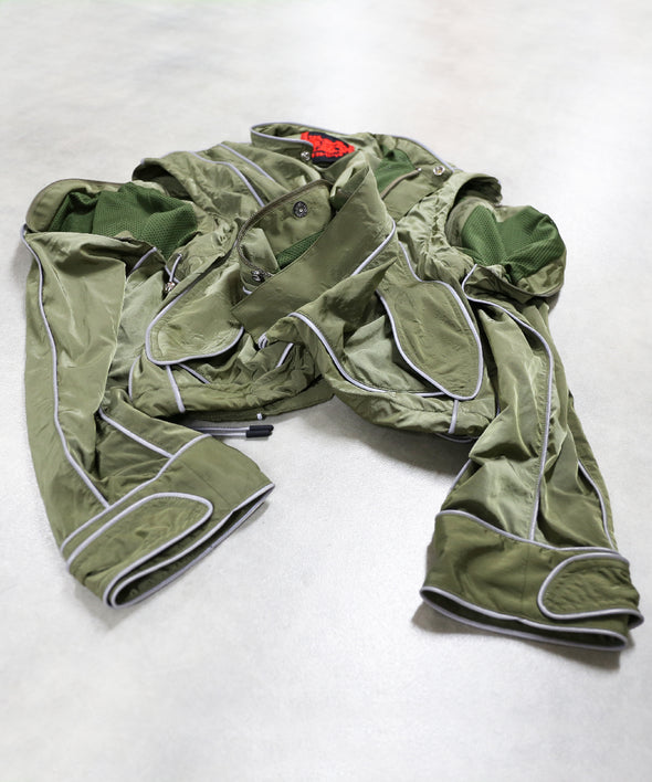 SYNTHESIS - REFLECTOR PUZZLE JACKET (OLIVE)
