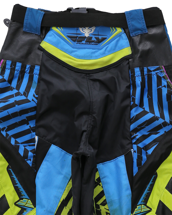 MOTO EIDE LEGGED LONG PANTS (SKY/LIME) RADD LOUNGE 限定