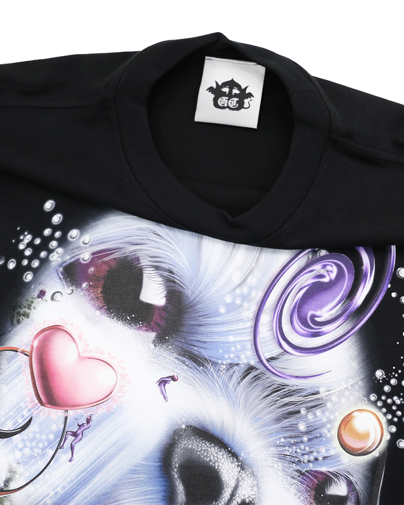 20 OVERSIZE LS T-SHIRT (BLACK) RADD LOUNGE 限定