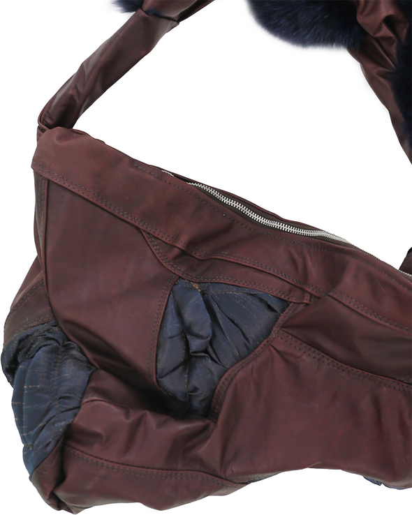 RAVINE BAG (WINE/NAVY) RADD LOUNGE 限定