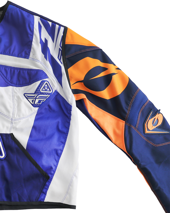 ENGINEER JACKET MOTO (BLUE/ORANGE) RADD LOUNGE 限定
