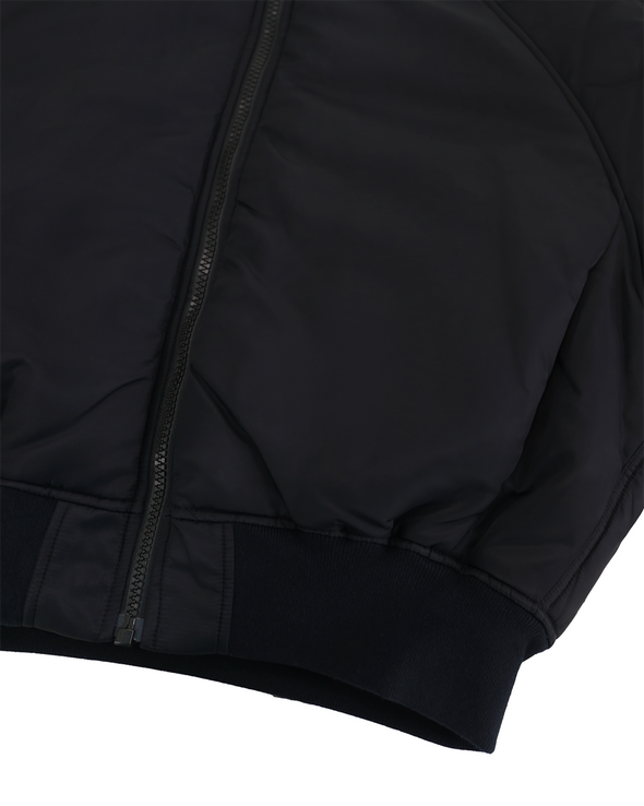 OVERSIZED BOMBER JACKET (BLACK)