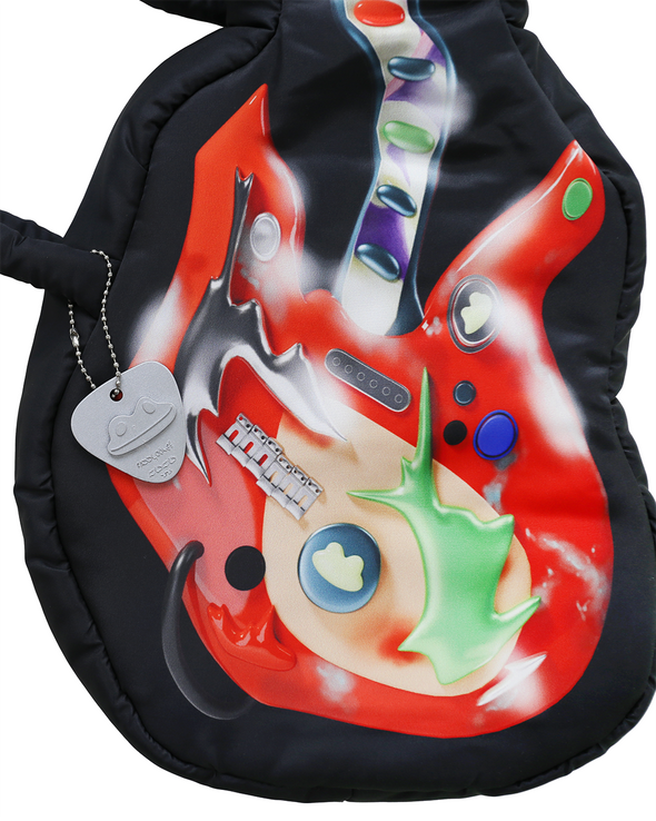 METAL JADE ROCK HAND BAG (RED) RADD LOUNGE LIMITED