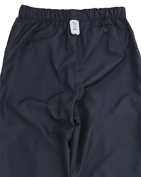 WAISTBAND TAILORED PANTS NYLON (BLACK)