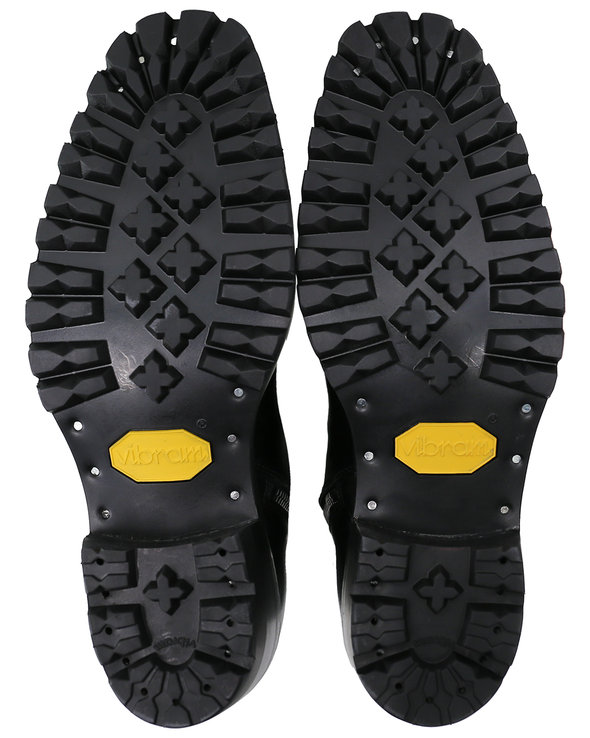 SQUARE TOE ZIPPER BOOTS (BLACK) RADD LOUNGE 限定