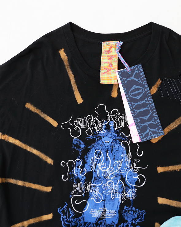 MUN SING FROLIC T-SHIRT (BLACK) RADD LOUNGE 限定