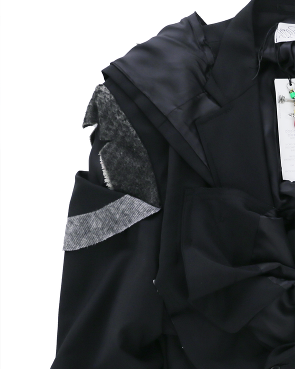 OBSIDIAN BLAZER (BLACK) RADD LOUNGE 限定
