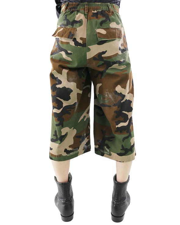 3/4 DAMAGED CAMO PANTS (CAMO) RADD LOUNGE 限定