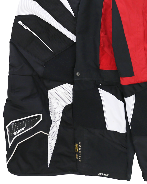 MOTO EIDE LEGGED LONG PANTS (BLACK/RED) RADD LOUNGE 限定