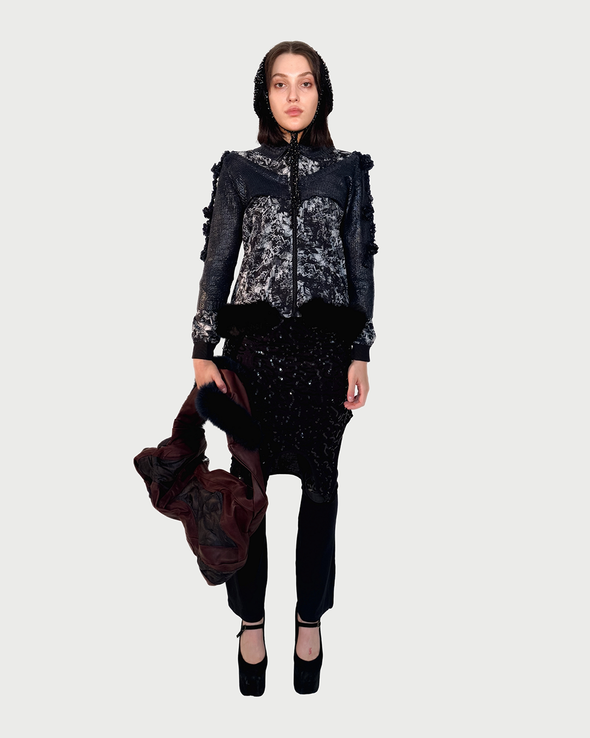 PATELLA PANTS (SEQUINS) RADD LOUNGE 限定