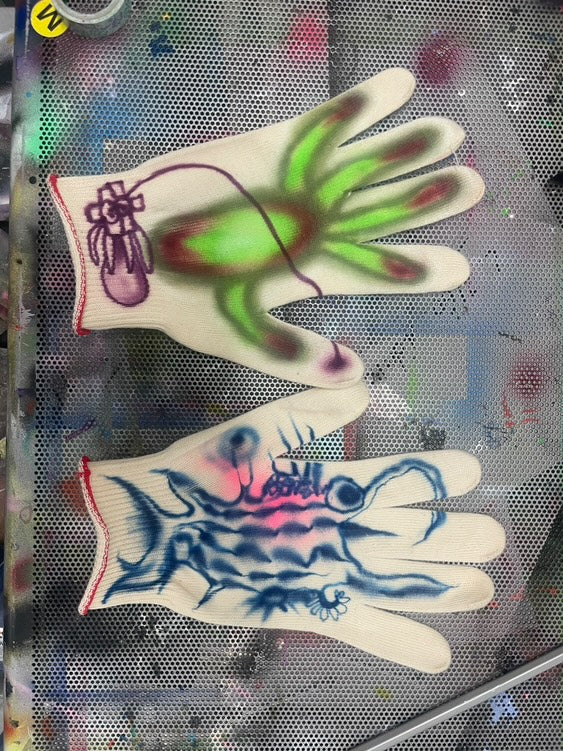 GLOVES 1 (BEIGE) RADD LOUNGE 限定