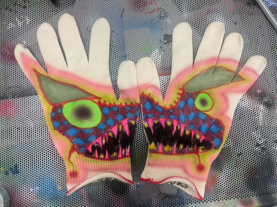 GLOVES 2 (BEIGE) RADD LOUNGE 限定