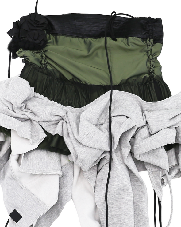 CHLOROPHYTUM CORSET (KHAKI/GREY) RADD LOUNGE 限定