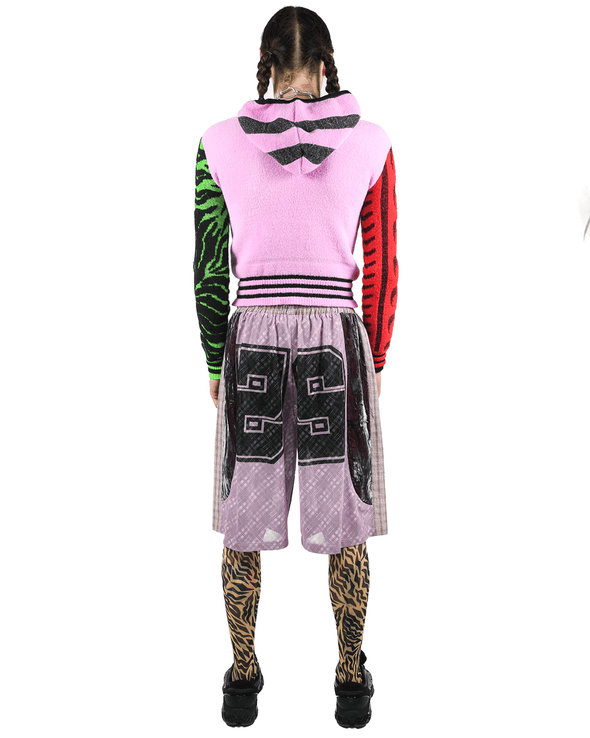 CHOPOVA LOWENA / チョポヴァ・ロウェナ - MASCOT CARDIGAN (PINK