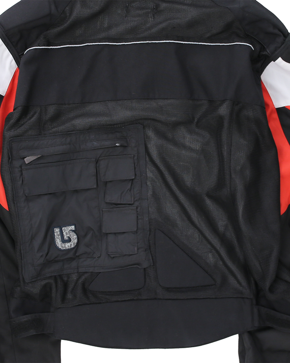 ENGINEER JACKET MOTO (BLACK/WHITE/RED) RADD LOUNGE 限定