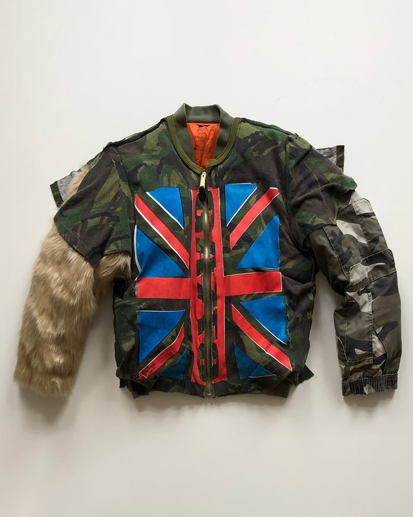 HARDCORE JACKET (CAMO/UNION JACK) RADD LOUNGE LIMITED