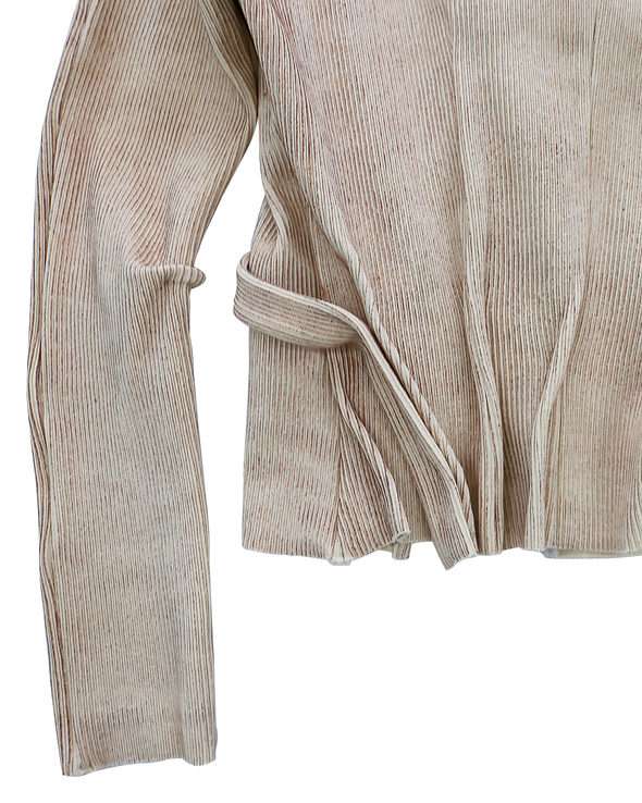 COUMBA CARDIGAN (BEIGE WITH BRONZE)