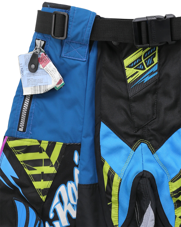 MOTO EIDE LEGGED LONG PANTS (SKY/LIME) RADD LOUNGE 限定