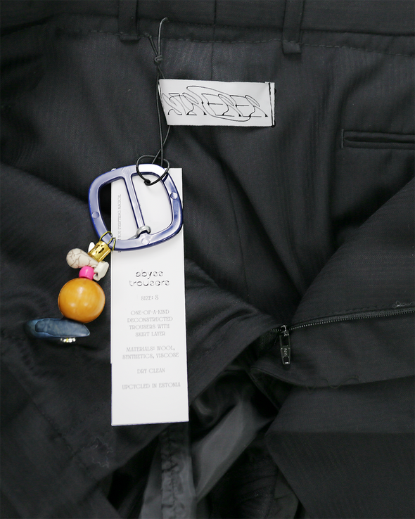 ABYSS TROUSERS 4 (BLACK) RADD LOUNGE 限定