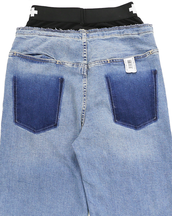 WAISTBAND DENIM REG (DENIM)