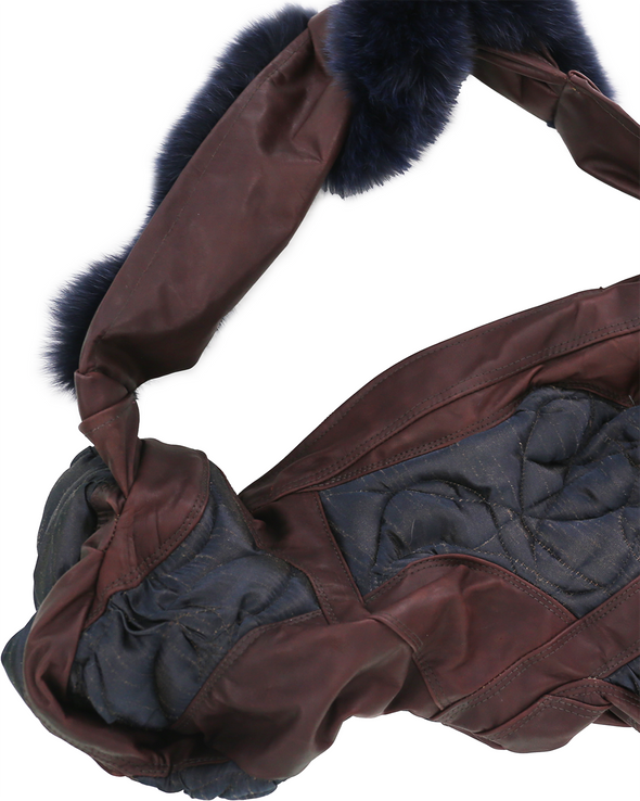 RAVINE BAG (WINE/NAVY) RADD LOUNGE 限定