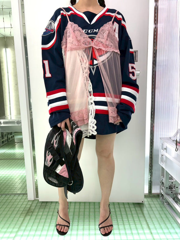 C&A LS JERSEYS (NAVY/PINK) RADD LOUNGE 限定