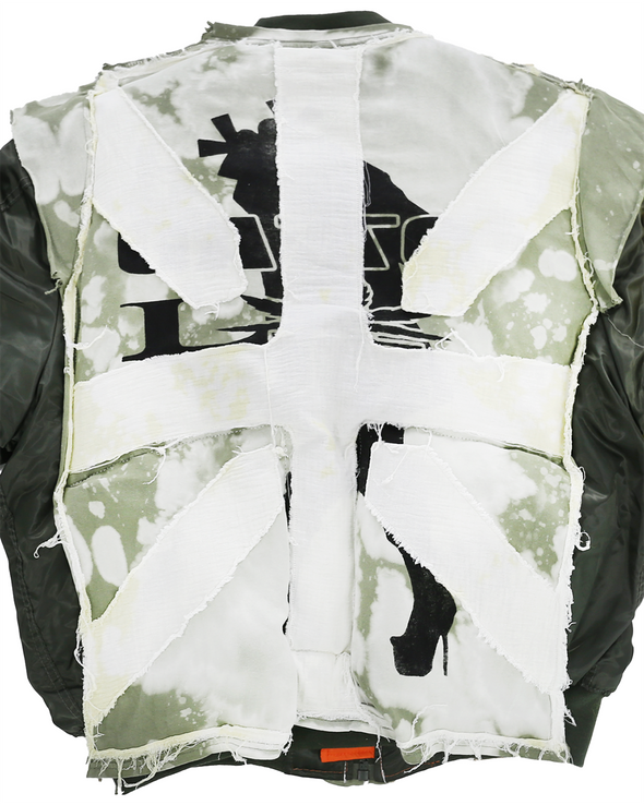 HARDCORE JACKET (BLEACH/UNION JACK) RADD LOUNGE LIMITED