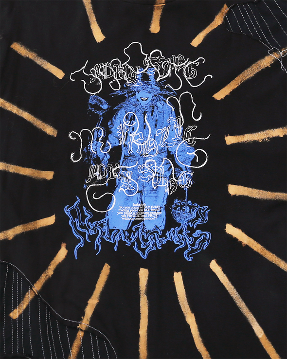 MUN SING FROLIC T-SHIRT (BLACK) RADD LOUNGE 限定