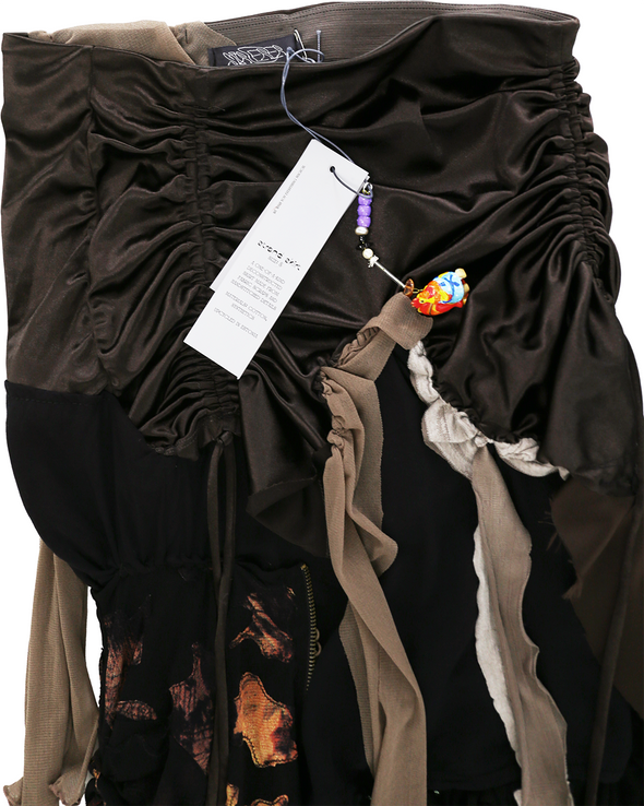 STRAND SKIRT (CHOCOLATE) RADD LOUNGE 限定