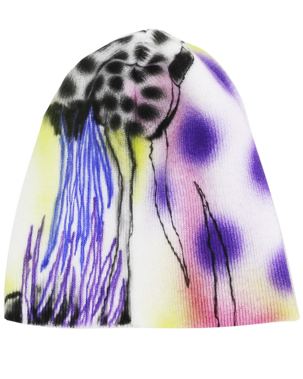 DEEPSEA BEANIE 2 (YELLOW/PURPLE) RADD LOUNGE 限定