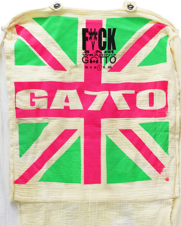 MUSLIN TOP LONGSLEEVE (UNION JACK 1) RADD LOUNGE 限定