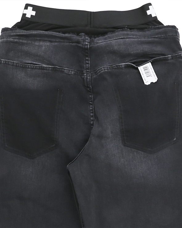 WAISTBAND DENIM REG (BLACK)