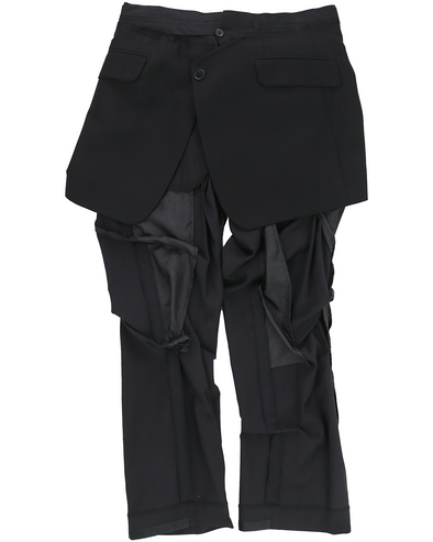 ABYSS TROUSERS 1 (BLACK) RADD LOUNGE 限定