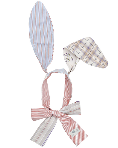 SLEEPY BUNNY EARS TIE ON (ARROW FLIGHT COTTON) RADD LOUNGE 限定
