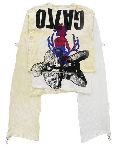 MUSLIN TOP LONGSLEEVE (INVERSION) RADD LOUNGE 限定