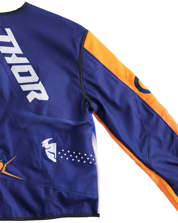 ENGINEER JACKET MOTO (BLUE/ORANGE) RADD LOUNGE 限定