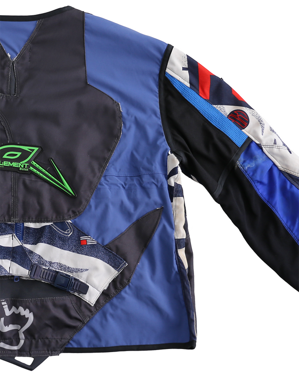 ENGINEER JACKET MOTO (GREY/SKY) RADD LOUNGE 限定