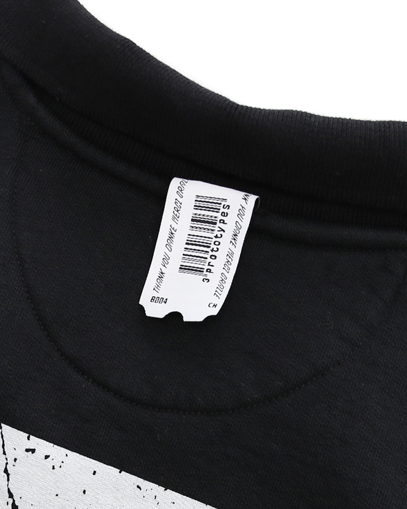 SHRUNKEN SWEATSHIRT (BLACK)