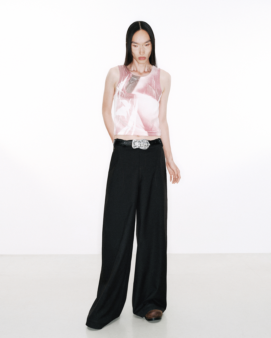 NUTEMPEROR / ナットエンペラー - DULL-RED TANK (WHITE) | RADD LOUNGE NUTEMPEROR / ナットエンペラー - DULL-RED TANK (WHITE) | RADD LOUNGE