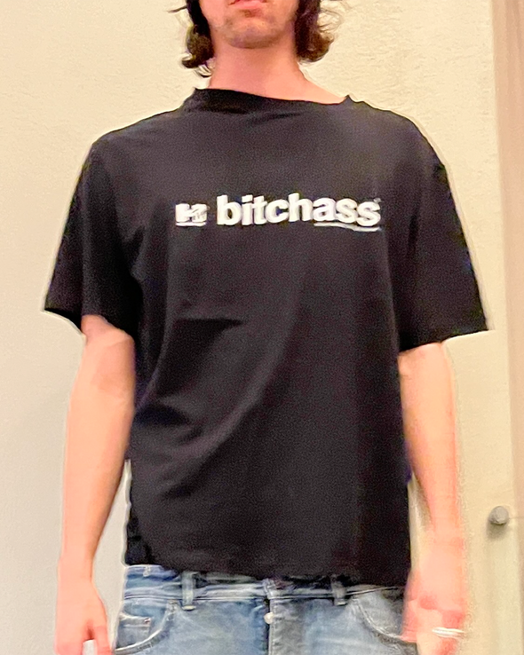 HV x DEMMO ‘BITCHASS’ T-SHIRT (BLACK)