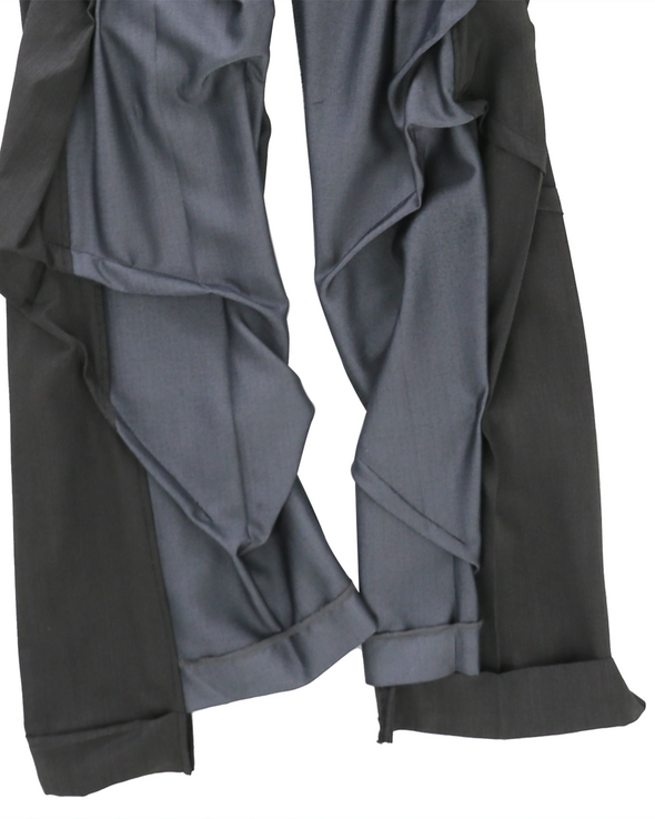 NOIR PANTS (BLACK/GREY) RADD LOUNGE 限定