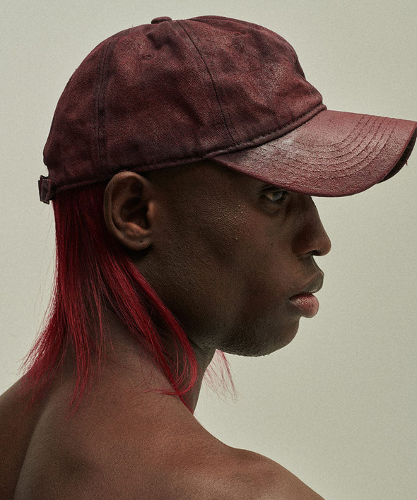 LONG HAIR CAP (RED)