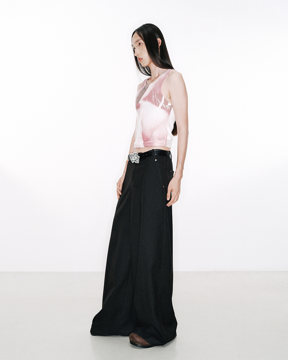 NUTEMPEROR / ナットエンペラー - DULL-RED TANK (WHITE) | RADD LOUNGE NUTEMPEROR / ナットエンペラー - DULL-RED TANK (WHITE) | RADD LOUNGE