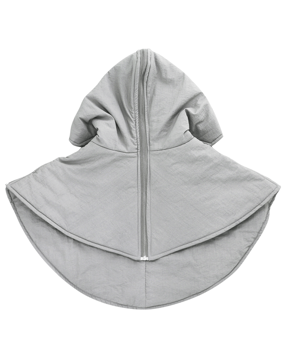 PROTAGONIST HOODED PUFFER JACKET (GREY)