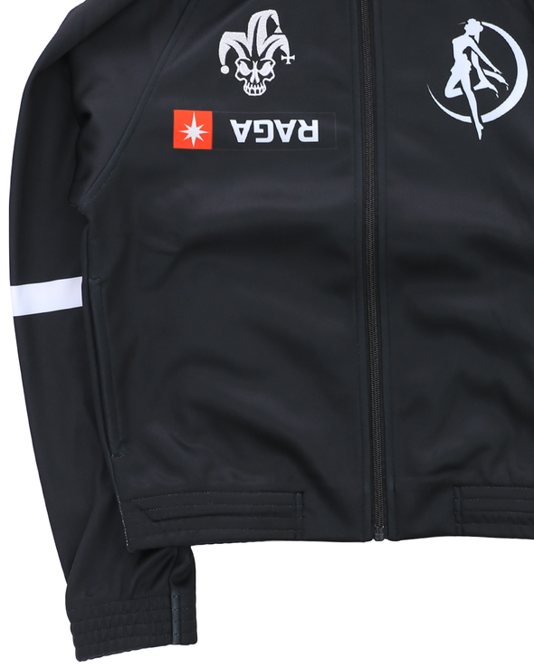 BURBS ZIP UP (BLACK)