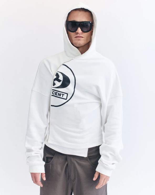 WHITE APHEX ZIPPER (WHITE)