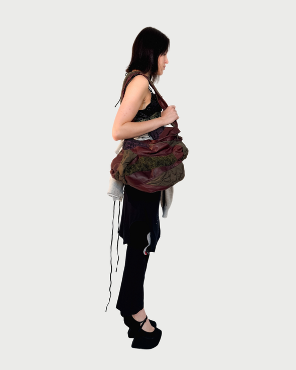 RAVINE BAG (WINE/NAVY) RADD LOUNGE 限定
