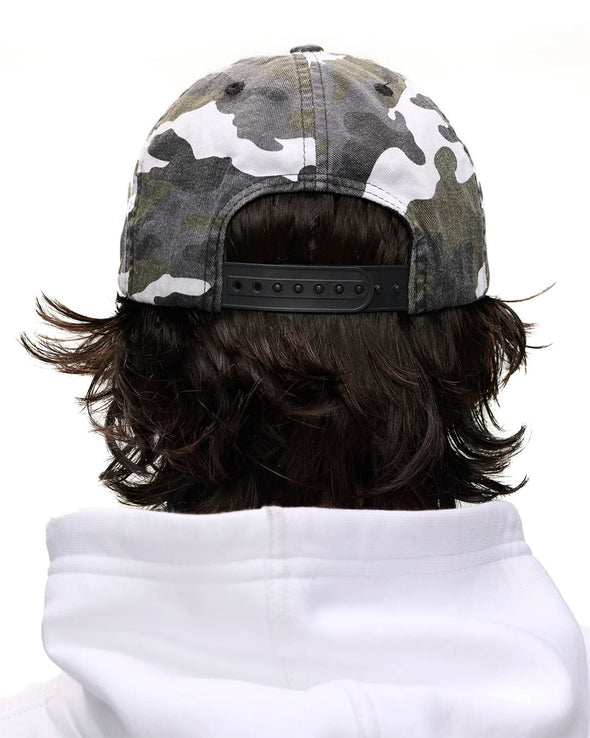 RAGA MALAK / ラーガ・マルク - WHITE CAMO CAP (WHITE) | RADD LOUNGE